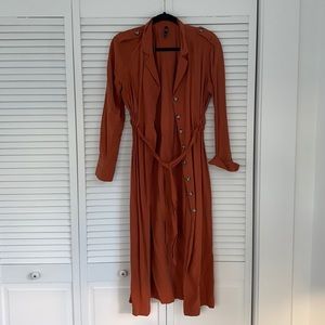 Pumpkin color Overcoat